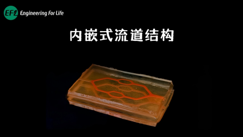 内嵌式流道结构