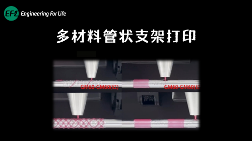 多材料管状支架打印