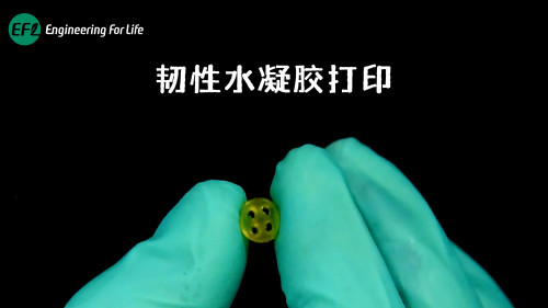 高韧性水凝胶打印