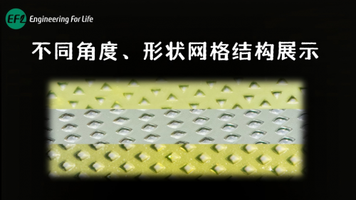 不同角度&形状网格结构展示