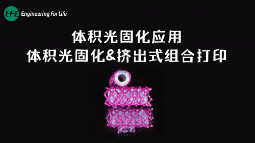 体积光固化&挤出式组合打印