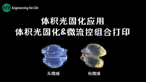 体积光固化&微流控组合打印